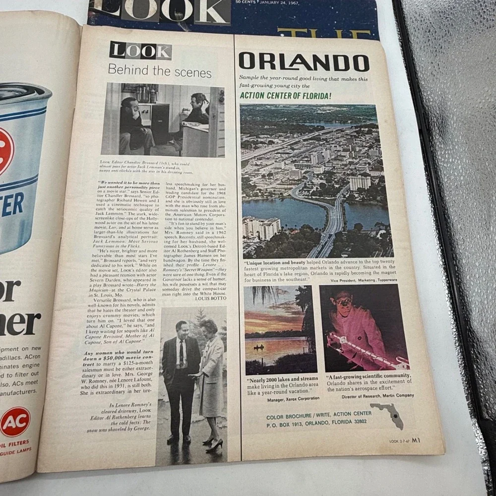 LOOK Magazine 1967 JFK Assassination Death of a President William Manchester 2pc
